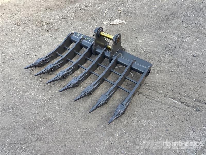 Warrior WBRC05-1000 39 in Excavator Rake - Fits Cat 305 /  Pöyhimet ja haravat