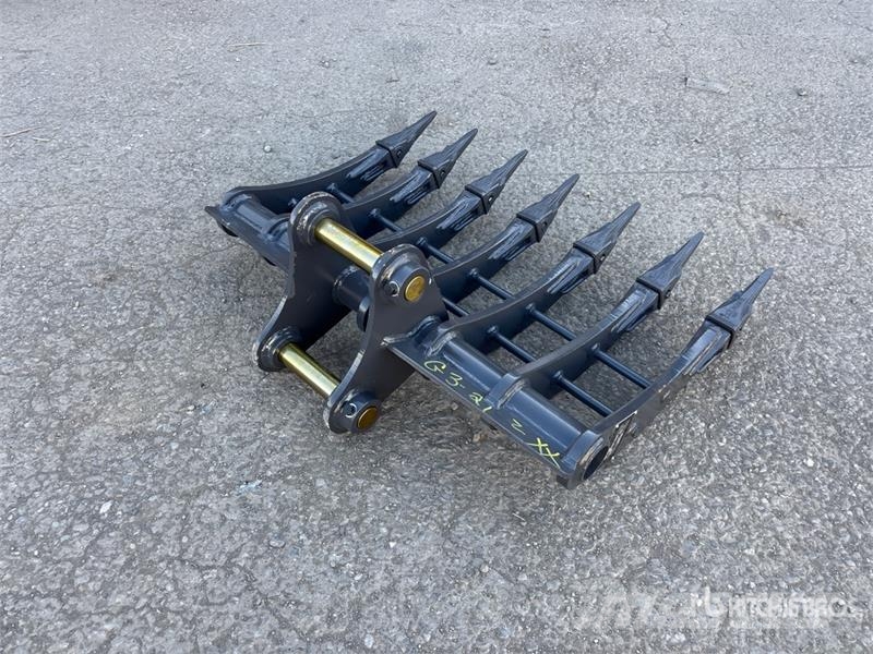 Warrior WBRC05-1000 39 in Excavator Rake - Fits Cat 305 /  Pöyhimet ja haravat