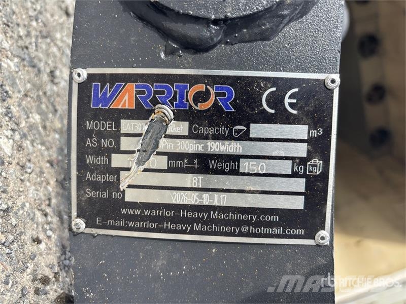 Warrior WBRC07-1200 47 in Excavator Rake - Fits Cat 307 / Pöyhimet ja haravat