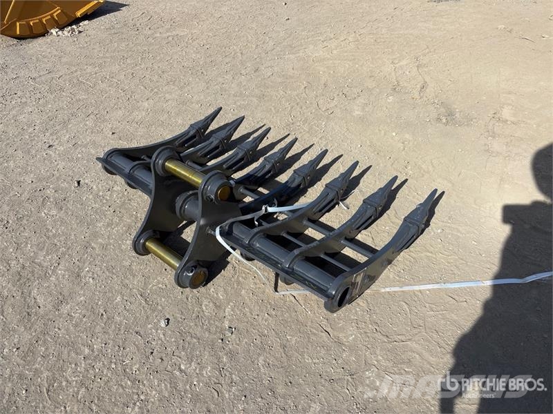 Warrior WBRC07-1200 47 in Excavator Rake - Fits Cat 307 /  Pöyhimet ja haravat