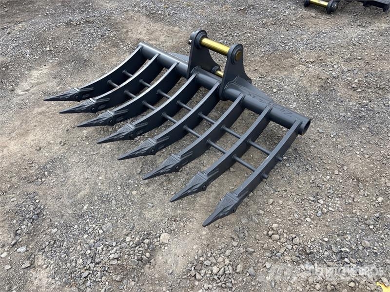 Warrior WBRC07-1200 47 in Excavator Rake - Fits Cat 307 / Vaalutid ja kaarutid