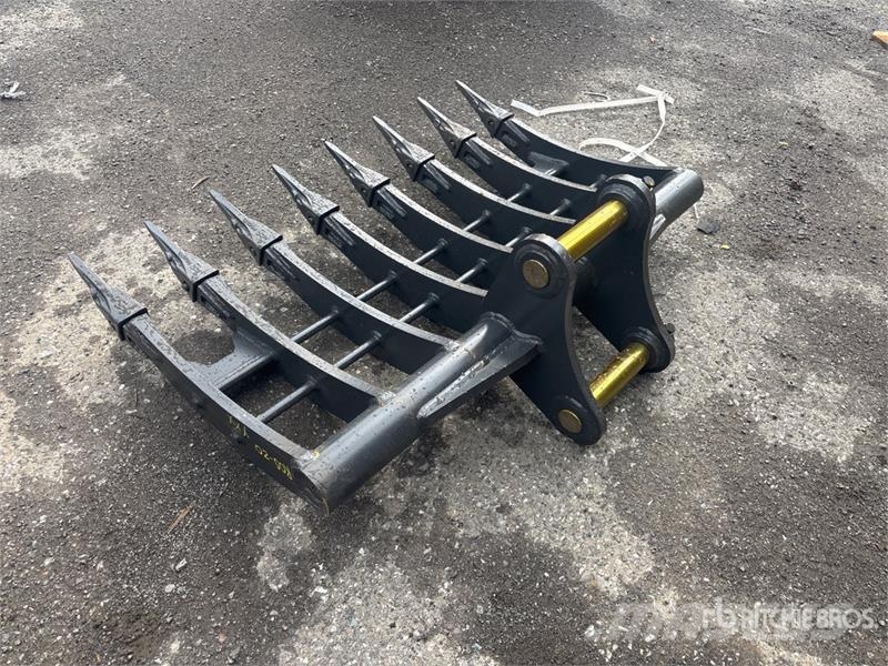 Warrior WBRC07-1200 47 in Excavator Rake - Fits Cat 307 / Pöyhimet ja haravat