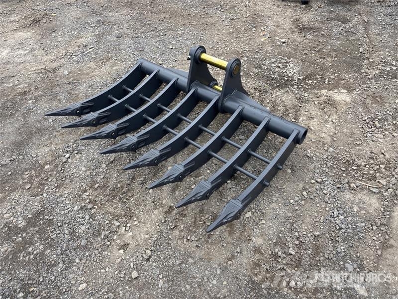 Warrior WBRC07-1200 47 in Excavator Rake - Fits Cat 307 / Vaalutid ja kaarutid