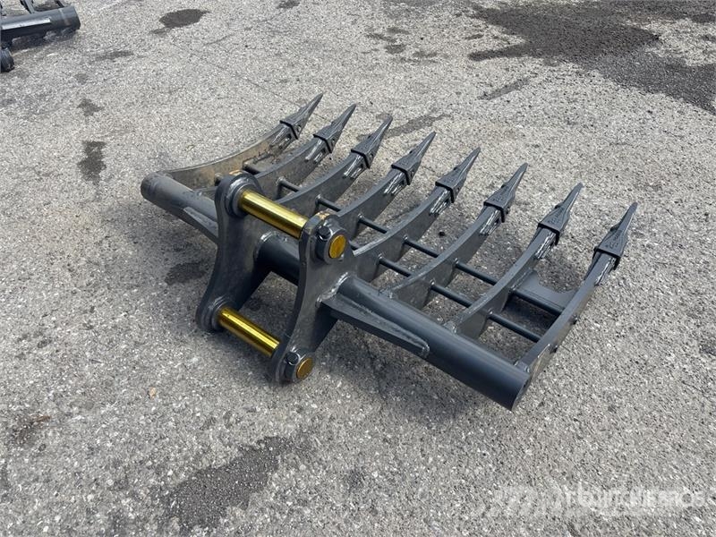 Warrior WBRC07-1200 47 in Excavator Rake - Fits Cat 307 / Pöyhimet ja haravat