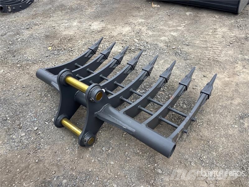 Warrior WBRC07-1200 47 in Excavator Rake - Fits Cat 307 / Vaalutid ja kaarutid