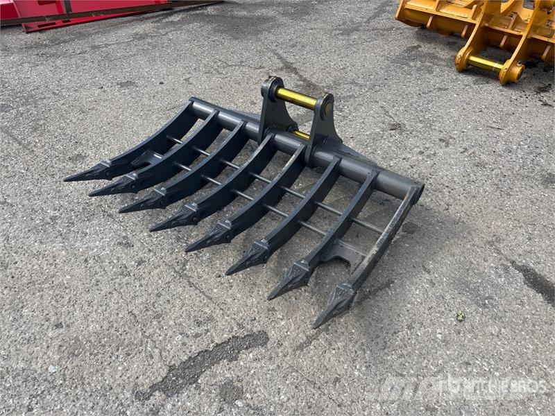 Warrior WBRC07-1200 47 in Excavator Rake - Fits Cat 307 / Pöyhimet ja haravat