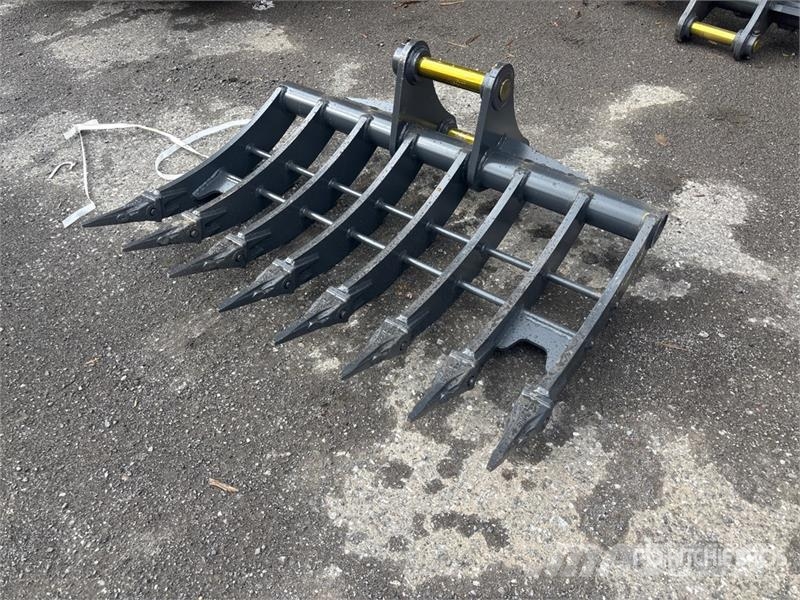 Warrior WBRC07-1200 47 in Excavator Rake - Fits Cat 307 / Pöyhimet ja haravat