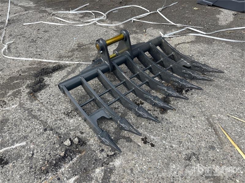 Warrior WBRC07-1200 47 in Excavator Rake - Fits Cat 307 / Pöyhimet ja haravat