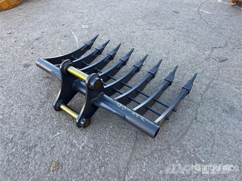 Warrior WBRC07-1200 47 in Excavator Rake - Fits Cat 307 /  Pöyhimet ja haravat