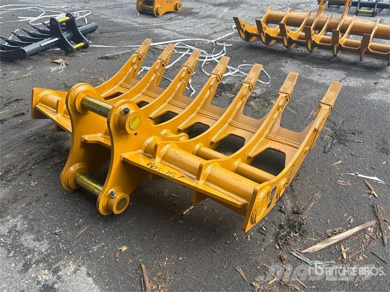 Warrior WBRC12-1620-1 64 in Q/C Excavator Rake - Fits Cat Pöyhimet ja haravat