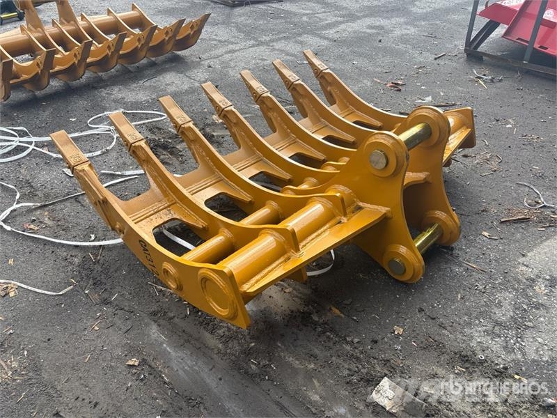 Warrior WBRC12-1620-1 64 in Q/C Excavator Rake - Fits Cat Pöyhimet ja haravat
