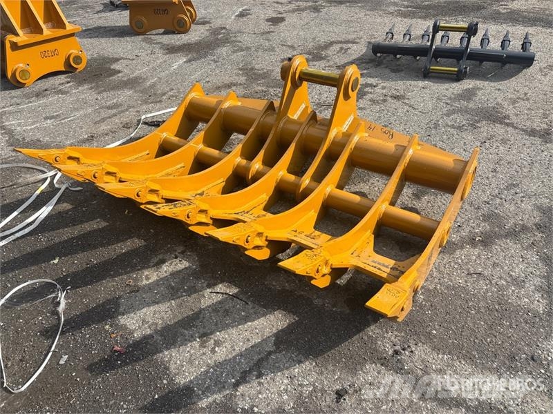 Warrior WBRC12-1620-1 64 in Q/C Excavator Rake - Fits Cat Pöyhimet ja haravat
