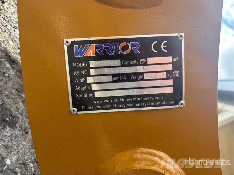Warrior WBRC12-1620-1 64 in Q/C Excavator Rake - Fits Cat Pöyhimet ja haravat