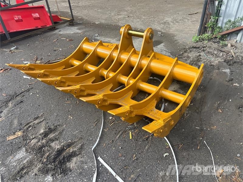 Warrior WBRC12-1620-1 64 in Q/C Excavator Rake - Fits Cat Pöyhimet ja haravat