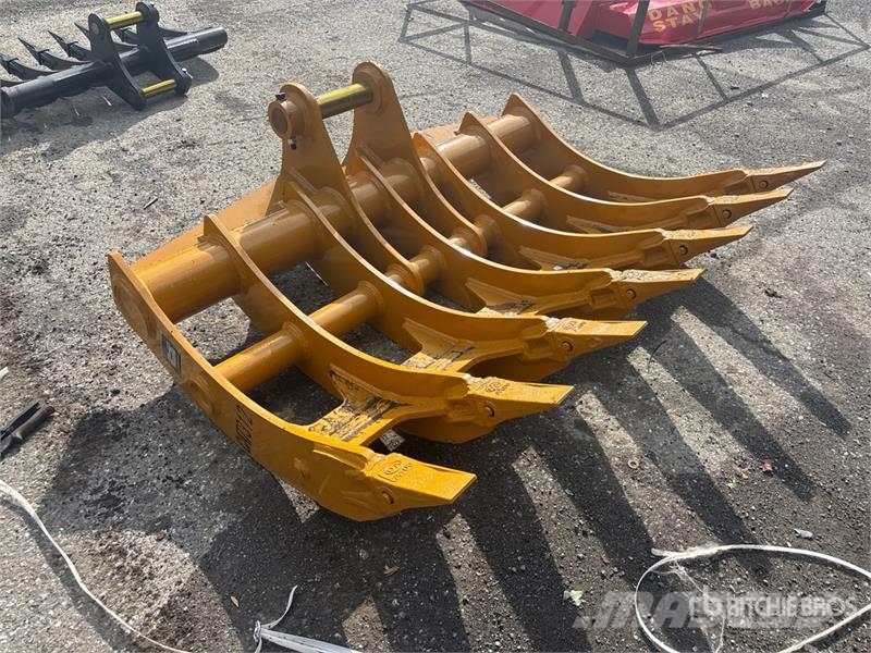 Warrior WBRC12-1620-1 64 in Q/C Excavator Rake - Fits Cat Pöyhimet ja haravat