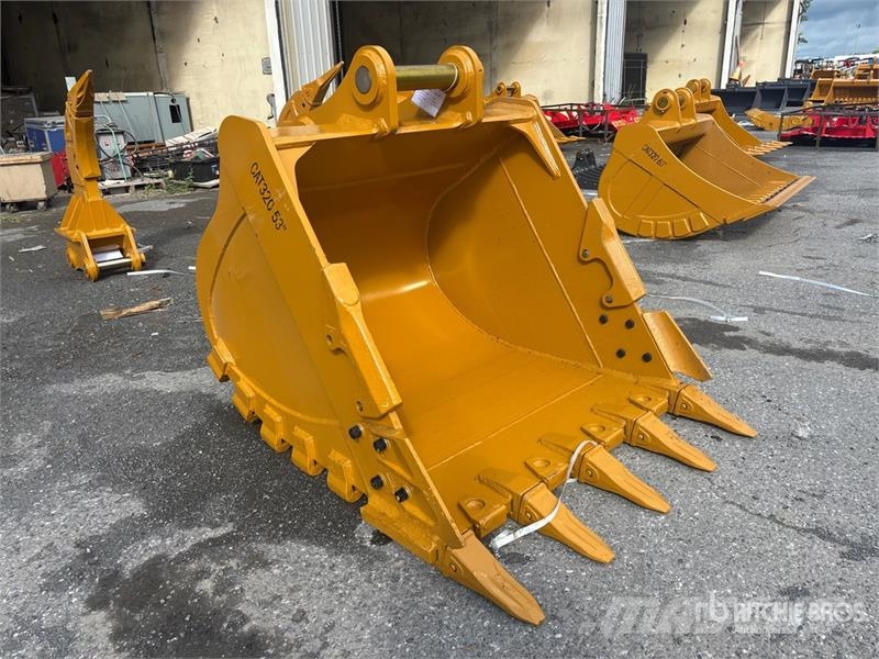 Warrior WBRC20-1400 53 in Digging Excavator Bucket - Fits Kanalak