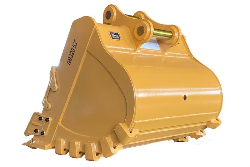 Warrior WBRC20-1400 53 in Digging Excavator Bucket - Fits 버켓