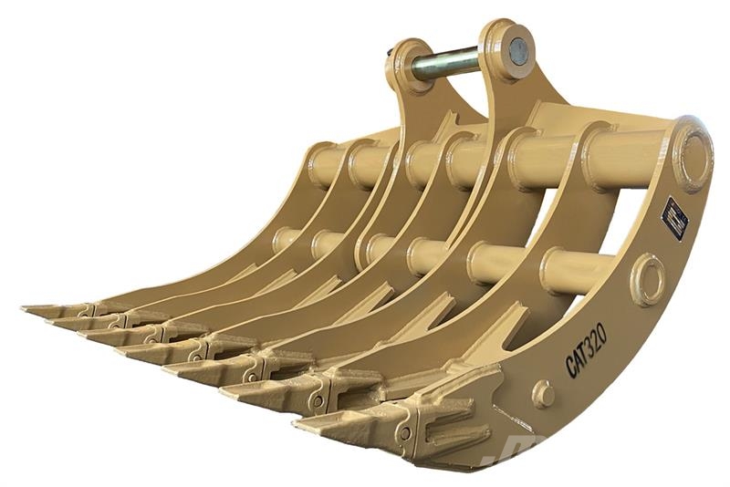 Warrior WBRC20-1620 Excavator Rake - Fits Cat 320 / 20 - 2 مكابس وميبسات التبن