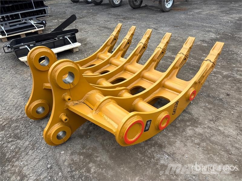 Warrior WBRC30-1650 Excavator Rake - Fits Cat 336 / 30 - 3 Vaalutid ja kaarutid