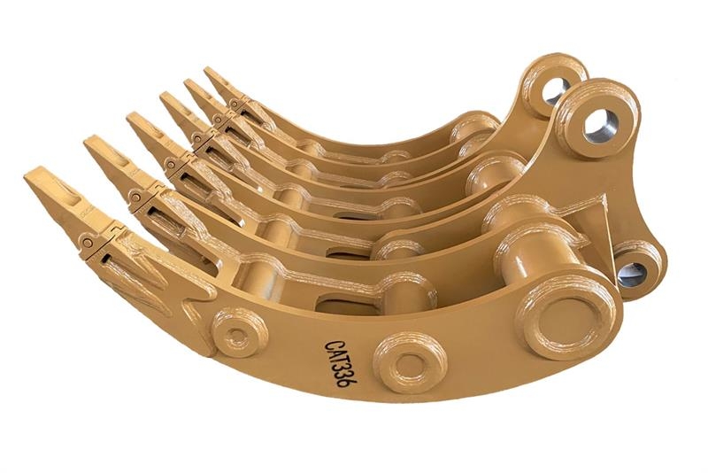 Warrior WBRC30-1650 Excavator Rake - Fits Cat 336 / 30 - 3 مكابس وميبسات التبن