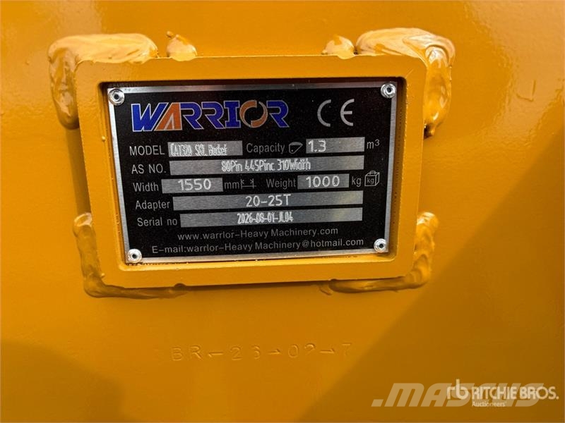 Warrior WBSC20-1500 60 in Skeleton Excavator Bucket - Fits Žlice