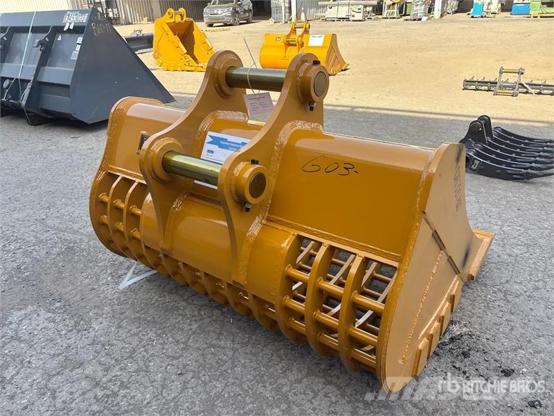 Warrior WBSC20-1500 60 in Skeleton Excavator Bucket - Fits Cucharones
