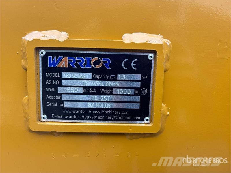 Warrior WBSC20-1500 60 in Skeleton Excavator Bucket - Fits Cucharones