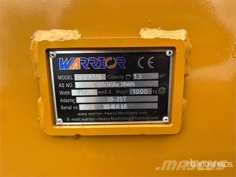 Warrior WBSC20-1500 60 in Skeleton Excavator Bucket - Fits Žlice