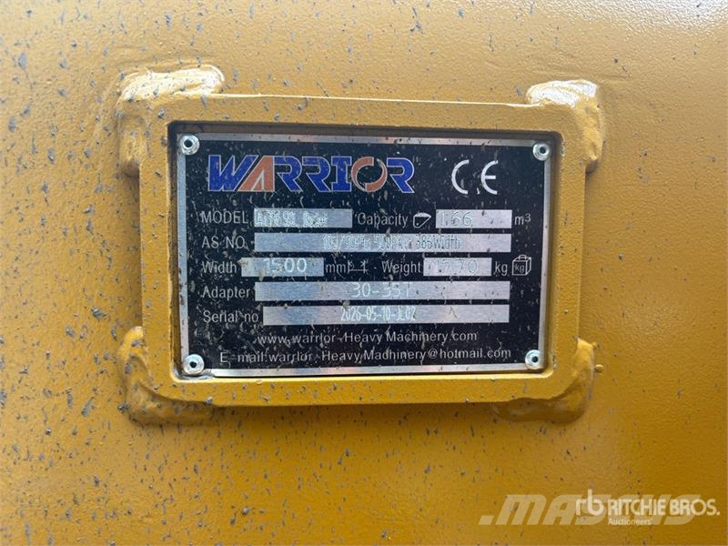 Warrior WBSC30-1600 62 in Skeleton Excavator Bucket - Fits Kanalak