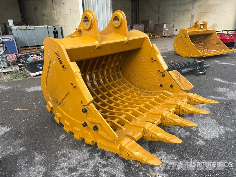 Warrior WBSC30-1600 62 in Skeleton Excavator Bucket - Fits Kanalak