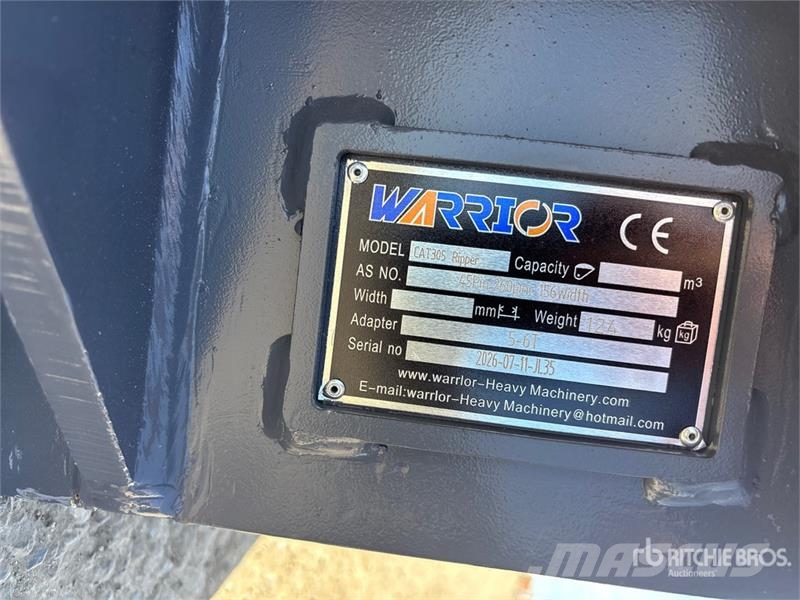 Warrior WR05-06 Excavator Ripper - Fits Cat 305 / 5 - 6 to Escarificadoras