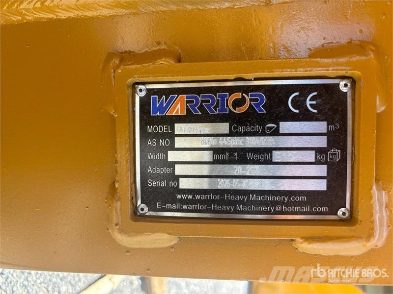 Warrior WRC20-025 Excavator Ripper - Fits Cat 320 / 20 - 2 Kaabitsad
