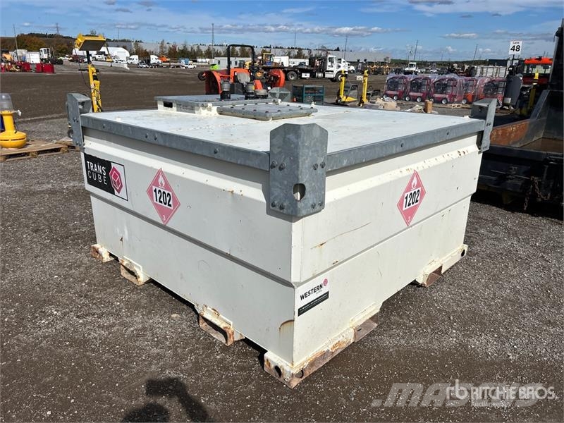 Western Global Fuel Cube 4700 L Skid Mounted Steel Fuel Ta Kraftstoff- und Zusatzstoffbehälter