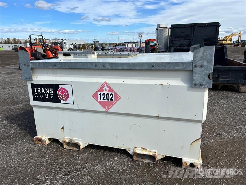 Western Global Fuel Cube 4700 L Skid Mounted Steel Fuel Ta Kraftstoff- und Zusatzstoffbehälter