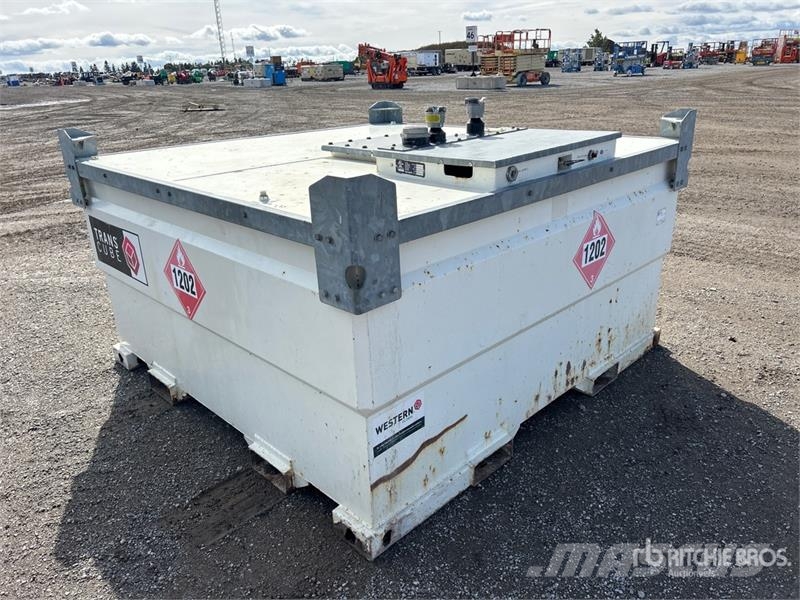 Western Global Fuel Cube 4700 L Skid Mounted Steel Fuel Ta Kraftstoff- und Zusatzstoffbehälter