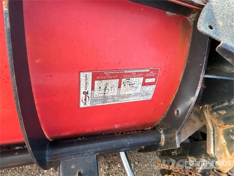 Western MVP3 9.5 Ft V Snow Plow Hojas y cuñas quitanieves