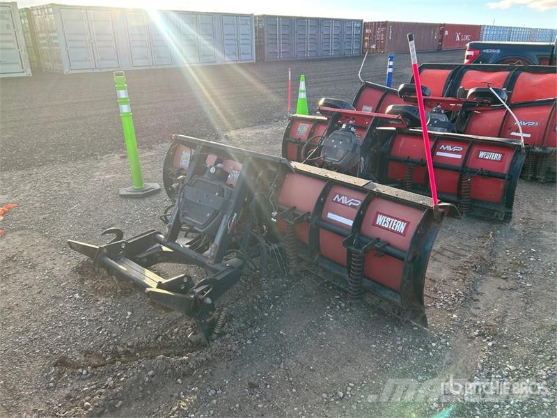 Western MVP3 9.5 Ft V Snow Plow Hojas y cuñas quitanieves