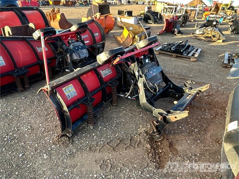Western MVP3 9.5 Ft V Snow Plow Hojas y cuñas quitanieves