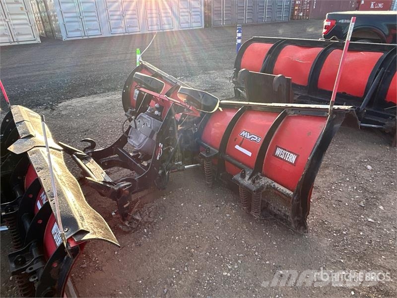 Western MVP3 9.5 Ft V Snow Plow Hojas y cuñas quitanieves