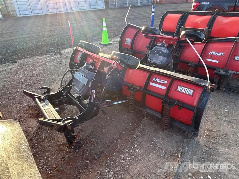 Western MVP3 9.5 Ft V Snow Plow Hojas y cuñas quitanieves