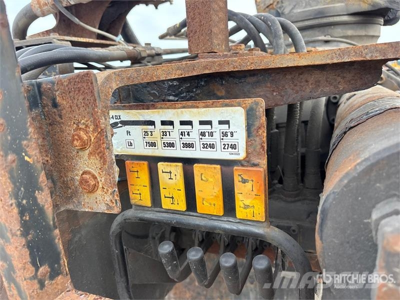 Western Star 335 K-4 CLX 7500 lb Knuckle Boom on Western Star 4 크레인 트럭