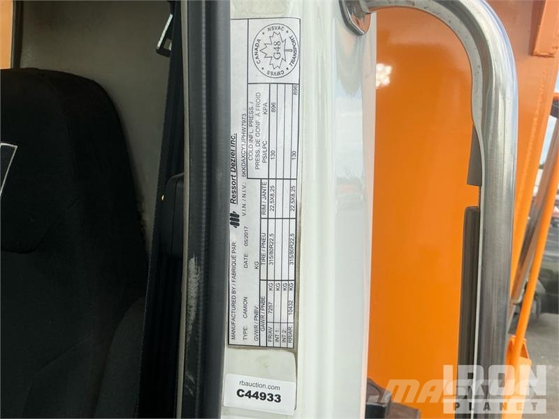 Western Star 4700 4x4 Snow Plow Truck Kommunalt / generelt kjøretøy