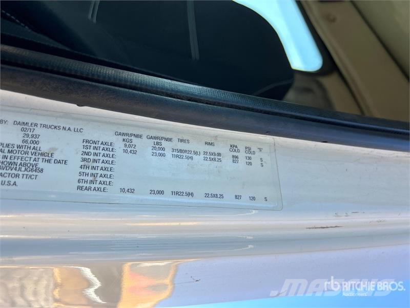 Western Star 4700 6x4 T/A Day Cab Truck Tractor (Inoperable) وحدات الجر