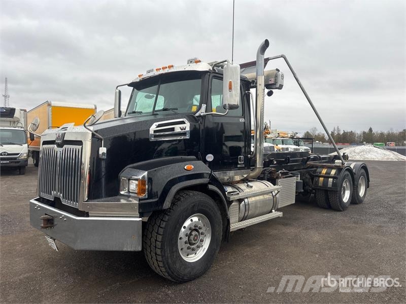Western Star 4700SB 6x4 Hooklift Truck 훅 리프트 트럭