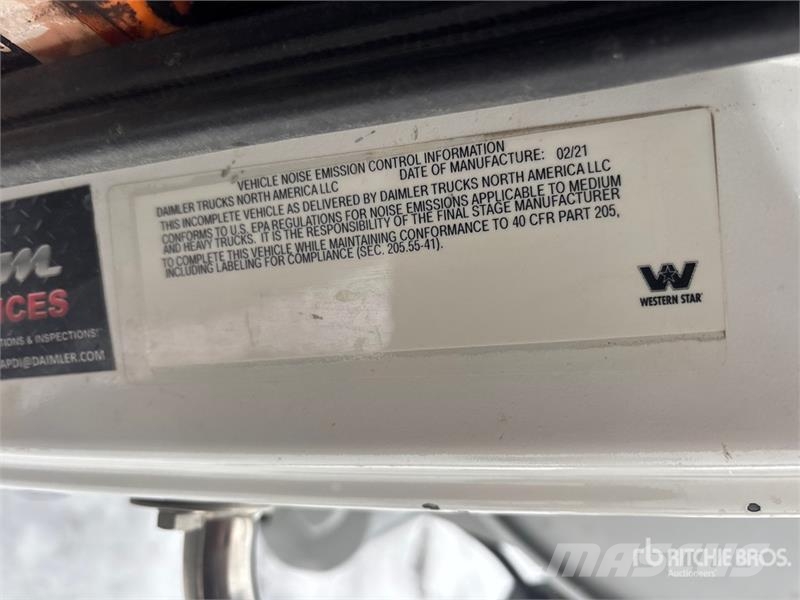 Western Star 4700SB 6x4 Water Truck Vattentankbilar