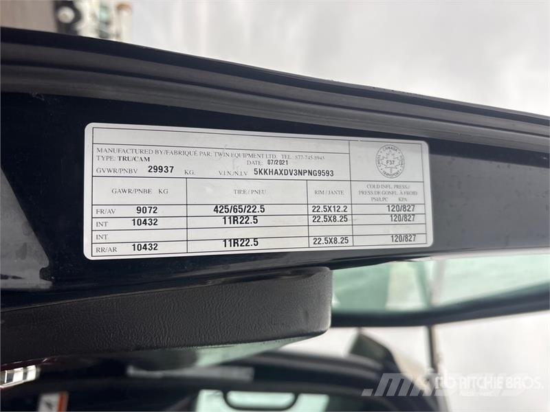 Western Star 4700SB 6x4 Hooklift Truck 훅 리프트 트럭