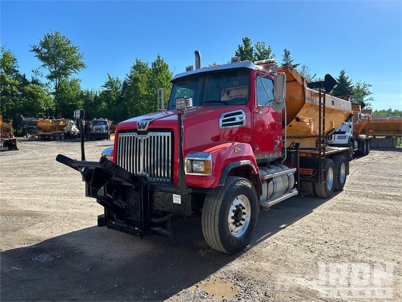Western Star 4700SF 6x4 Snow Plow Truck مركبات الأغراض العامة