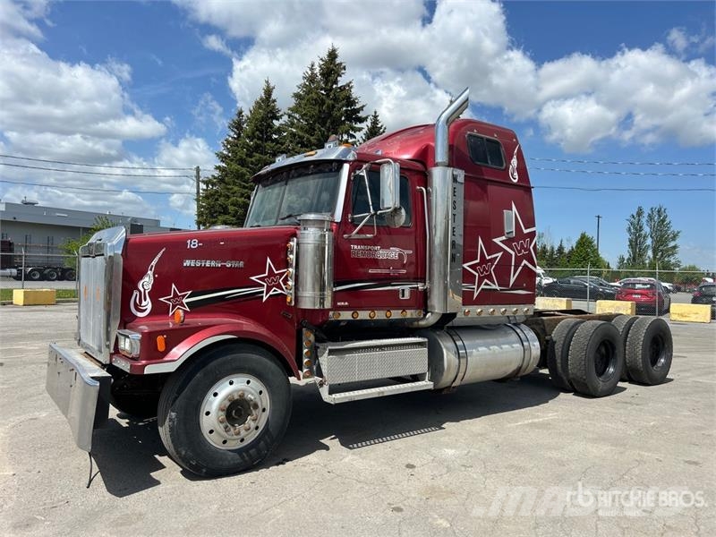 Western Star 4900 6x4 Sleeper Cab and Chassis Kabine i unutrašnjost