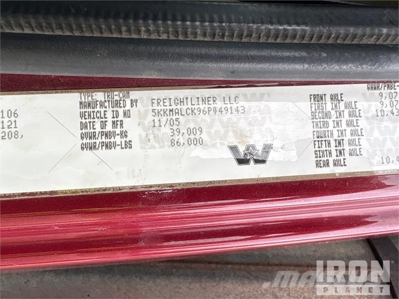 Western Star 4900 8x4 Tri/A Dump Truck Kipper