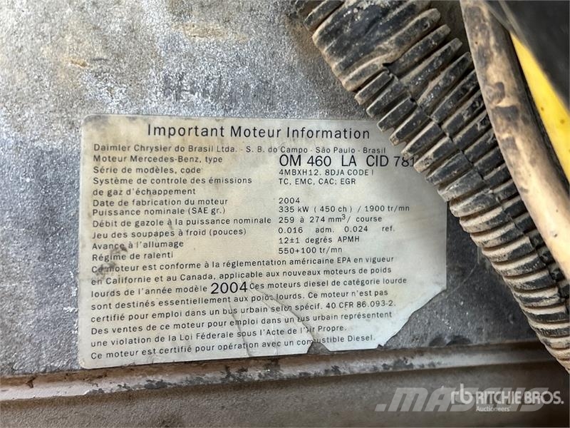 Western Star 4900 8x4 Twin-Steer T/A Dump Truck 덤프 트럭